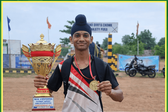 Sardar Prabhjyoth Singh Class XI was selected as the Captain of the Hyderabad Hockey Team for the Inter-District Tournament