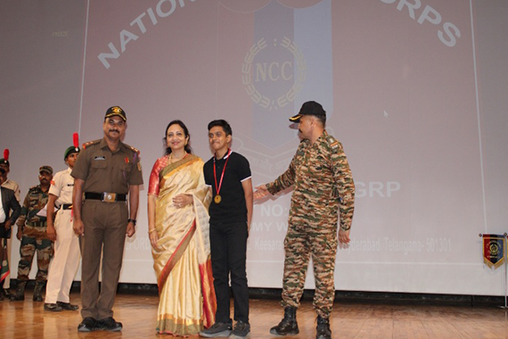 Biswa Bimohan Nayak got first place in Singing competition