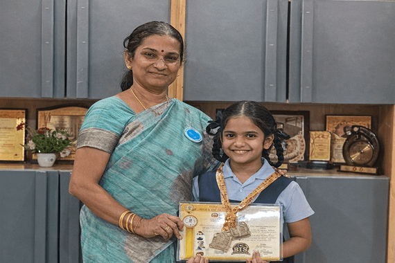 Baby Aliza Begum class IV Sports World Records, United India World Record, and Amazing World Record for completing 79 minutes of continuous skating as a tribute to Operation Sindoor by the Indian Armed Forces
